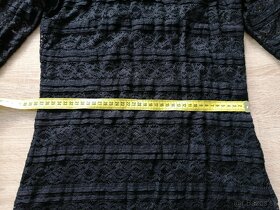 Dámske spoločenské čipkové šaty Lindex (veľk. M) - 5