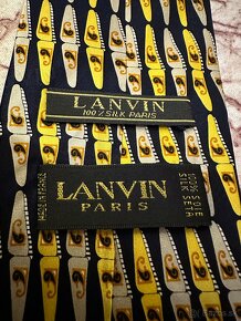 Predám luxusnú pánsku kravatu Lanvin Paris - 5