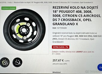 Rezervné koleso 18” - 5