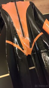 Latexovy catsuit 100% latex - 5