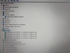 predám Hp elitebook 725 g4 , AMD PRO A10 , 8gb ram , ssd - 5