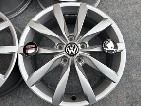 VOLKSWAGEN GOLF 5 6 7 8 CADDY TOURAN 5X112 R17 6J ET48 - 5