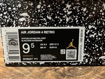 Jordan 4 military black 43 - 5