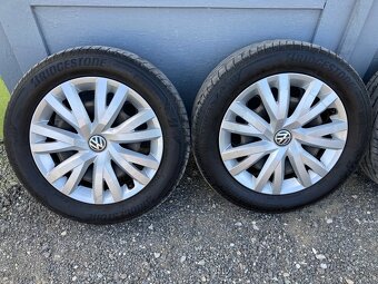 Letná sada 5x112 6J ET46 205/55 R16 plus puklice - 5