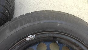 Sada kolies 5x112 R16 - zimné gumy Firestone 205/60 R16 - 5