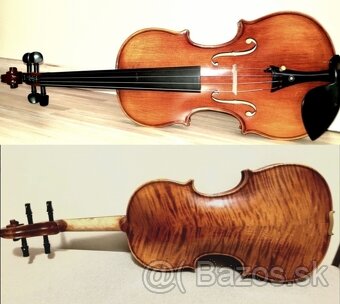 husle 4/4 model Stradivari tiger stripes - 5