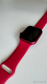Apple watch 7 45mm červený hliník - 5