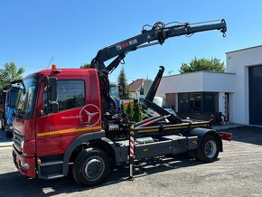 MERCEDES-BENZ ATEGO 1218 HÁKOVÝ NAŤAHOVÁK + HYDRAULICKÁ RUKA - 5