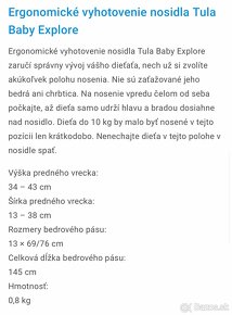 TULA Baby Explore Nosidlo – Discover - 5