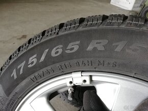 5x112 r15 Alu disky na Mini Cooper + zimné pneu 175/65 r15 - 5