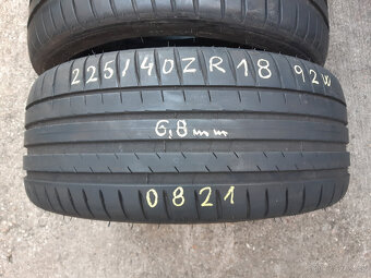 245/35 R18 - 225/40 R18  -letné Michelin - 5