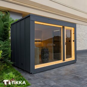 Útulná záhradná sauna TIKKA model Ilmaa - 5