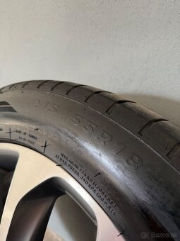 Originál Nissan 5x114,3 R18 | 215/55 R18 - Letná sada - 5