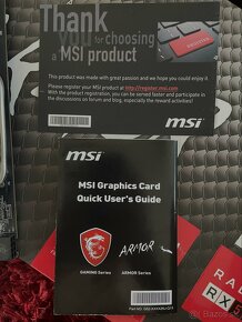 Predám grafickú kartu MSI Radeon RX 580 ARMOR 8GB OC - 5