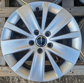 ORIGINÁL VOLKSWAGEN HLINÍKOVÉ DISKY 5x112 R16 - 5