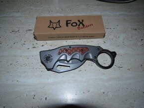 Predam novy noz FOX, Dutdooz,dlzka 19 cm - 5