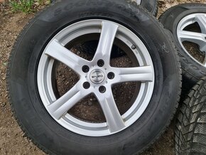 zimní Alu kola disky Mercedes Škoda 5x112 r17" - 5