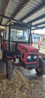 súprava nastielací voz a traktor ZETOR 7211 - 5