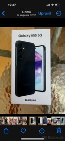 Predam Samsung galaxy A55  5G/128Gb nové - 5