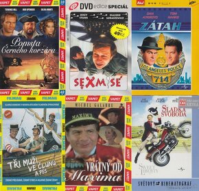 DVD hudobné, prírodovedecké, historické, vojnové, komédie... - 5