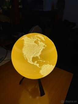 Dekoračná 3D lampa Zem/mesiac - 5