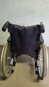 invalidny vozík 40cm AL pre nižšie postavy + podsedak - 5
