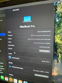 Macbook pro 2019 Touchbar v super stave 16gb ram intel core - 5