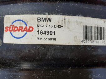 5x120 r16 plechové disky BMW 6.5Jx16ET42 - 5