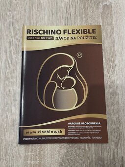 Nosič Rischino Flexible BEIGE 3,5kg - 25kg - 5