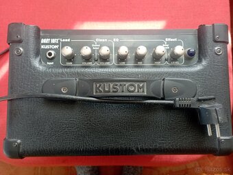 Predám malé kombo gitarové Kustom 10 w... - 5