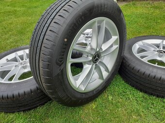 16" alu 5x112orig.MERCEDES, nové + letné 205/60 r16 - 5