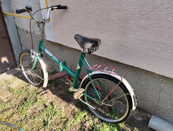 Historický bicykel eska - skladačka - 5