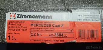 Zimmermann Coat Z brzdove kotuče komplet - 5