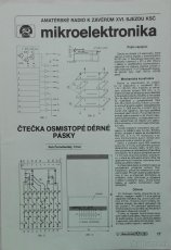 Mikroelektronika Amatérske Radio k závěrům XVI. sjezdu KSČ 4 - 5