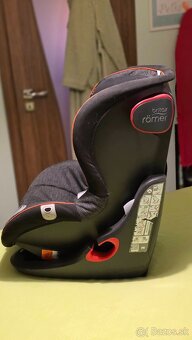 Predám autosedačku Britax Romer King II LS - 5