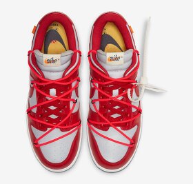 Nike dunk x off white “red” - 5