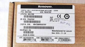 LENOVO ThinkPad Tab 2 Bluetooth klávesnica - 5