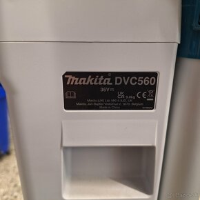 Predám Aku vysávač Makita DVC 560 Z - 5