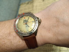 Vostok Komandirskie ruské mechanické hodinky 90-te roky - 5