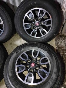 4ks alu disky orig. Fiat r16 6x139,7 pneu 245/70 r16 - 5