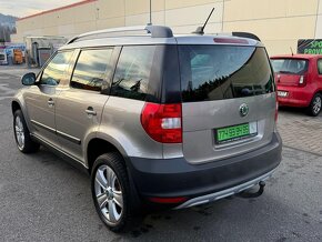 ► ŠKODA YETI 2,0 TDI 4x4 - 103 kW, PARK. SENZORY, NAVI◄ - 5