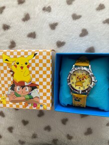 Nové detské hodinky Spiderman Frozen Elsa Pokémon Pikachu - 5