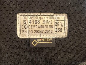 Vojenské kanady Goretex Vibram S14168 veľkosť 26/½ - 5