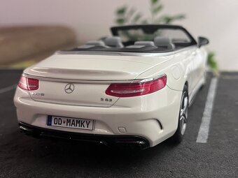 1:18 Mercedes-Benz S63 AMG Cabrio (White) - GT-Spirit - 5