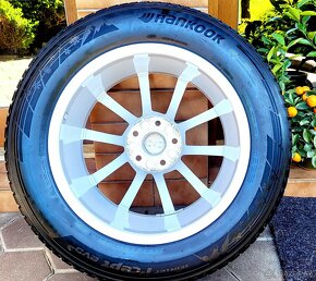 alu R17 5x112, zimné pneu 225/60, orig. Audi A6 - 5