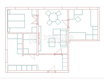 Predaj: 2,5 izbový byt s balkónom vo Zvolene, ul. J. Jese... - 5