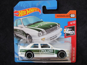 Hot Wheels 92 BMW M3 Policajný - 5