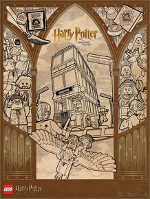 Lego Harry Potter postery / plagaty 4ks - 5