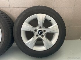 Disky Orig.HYUNDAI 7Jx16 +pneumatiky 205/60 R16 zimné - 5