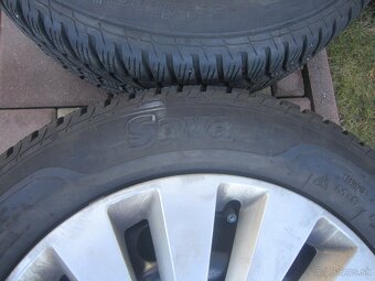 16" pl. disky Octavia 4 so zimnimy pneu 205/60R16 Sava eski - 5